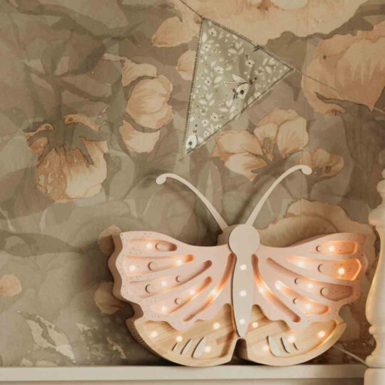 LAMPE & VEILLEUSE… PAPILLON…